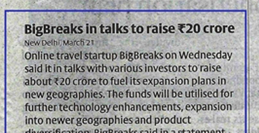 Big Breaks print coverage in DNA