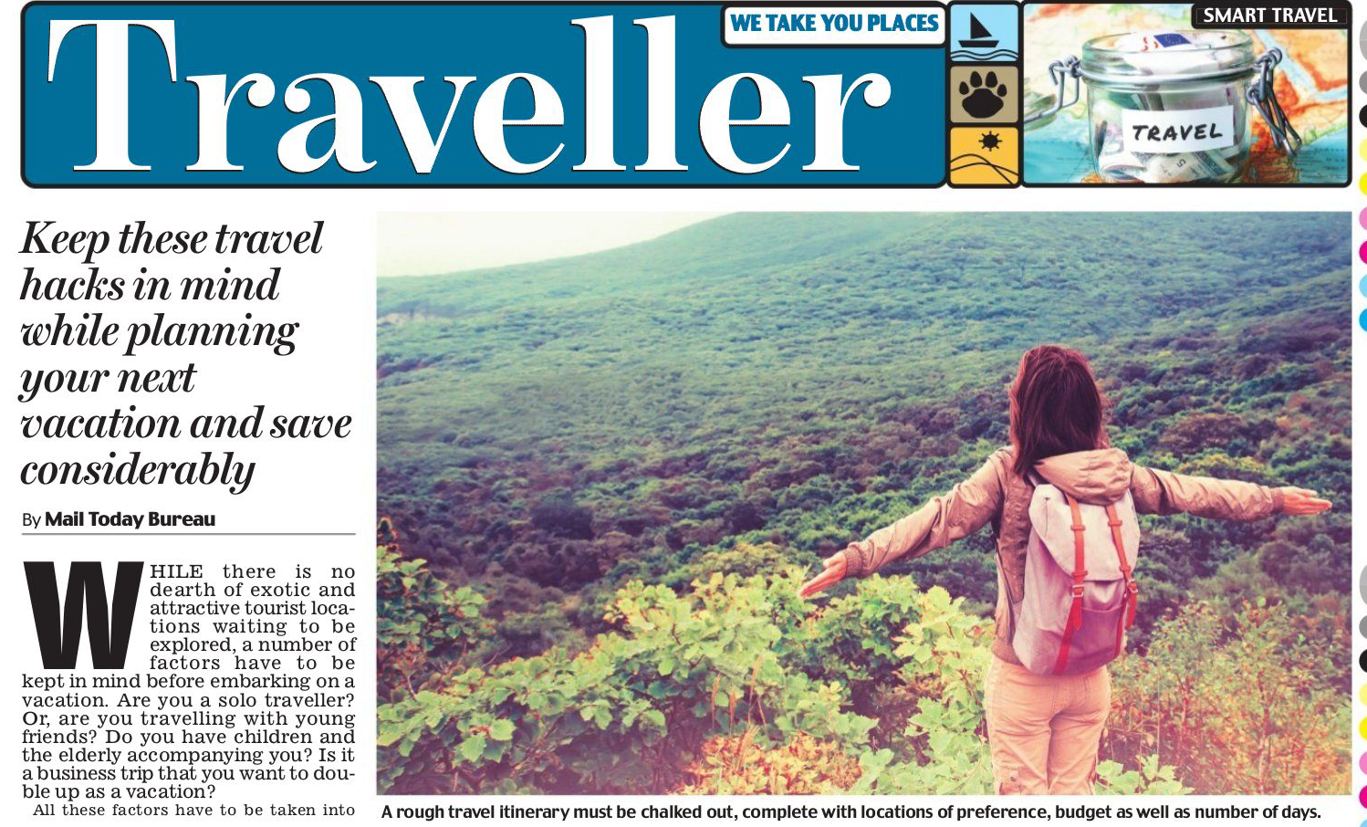 Big Breaks print coverage in Mail Today