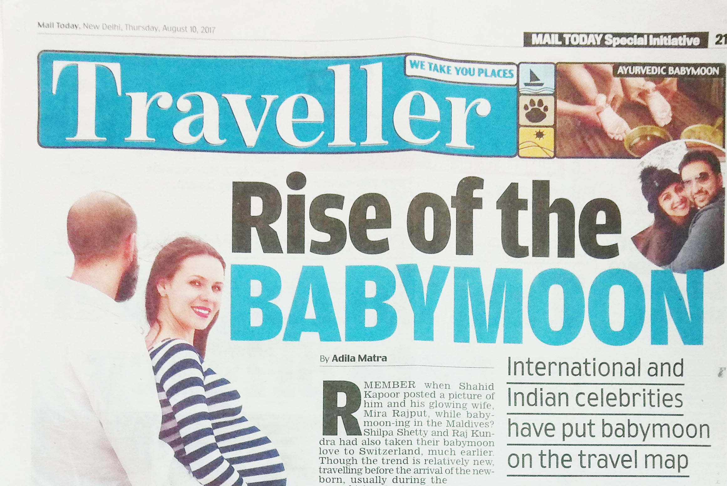 Big Breaks print coverage in Mail Today