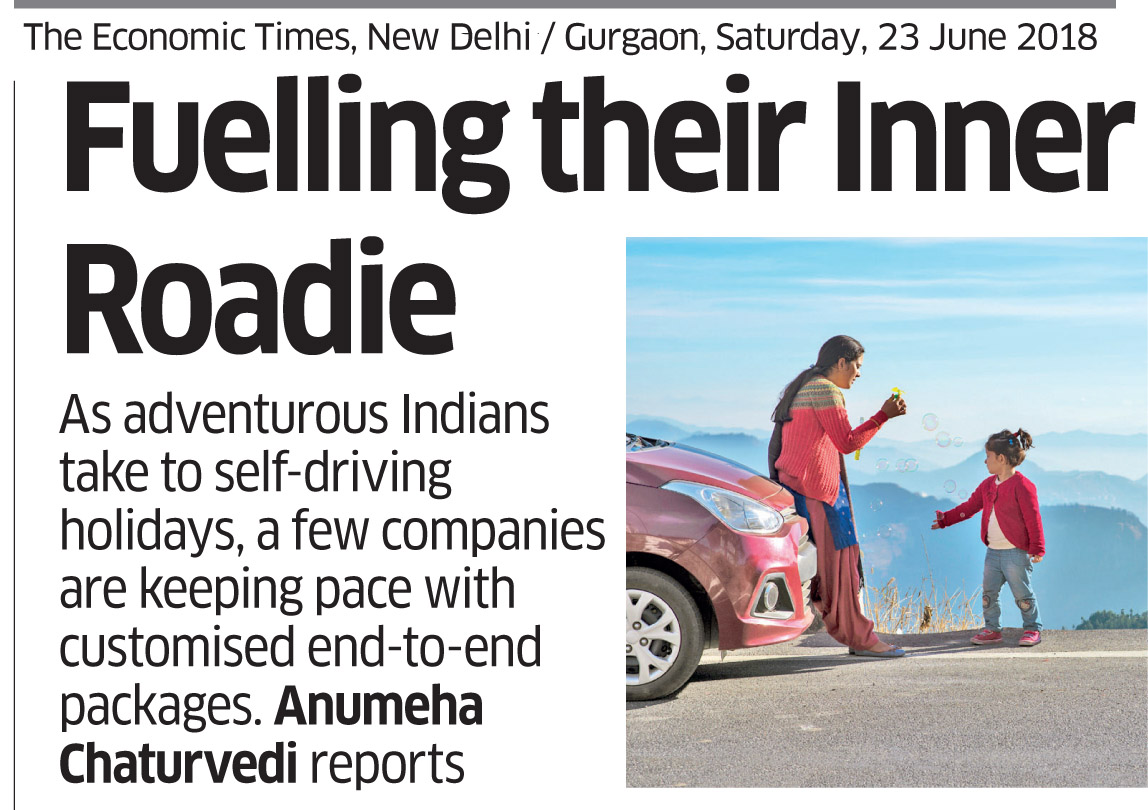 Big Breaks print coverage in Economic Times