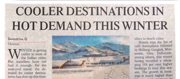 Big Breaks print coverage in Financial Chronicle