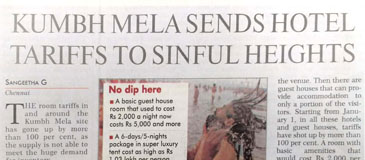 Big Breaks print coverage in Financial Chronicle